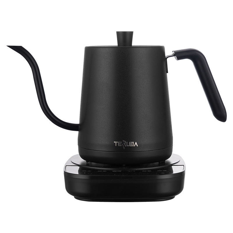 Gooseneck Electric Kettle, Stainless Steel, Touch Control with Keep Warm Function
