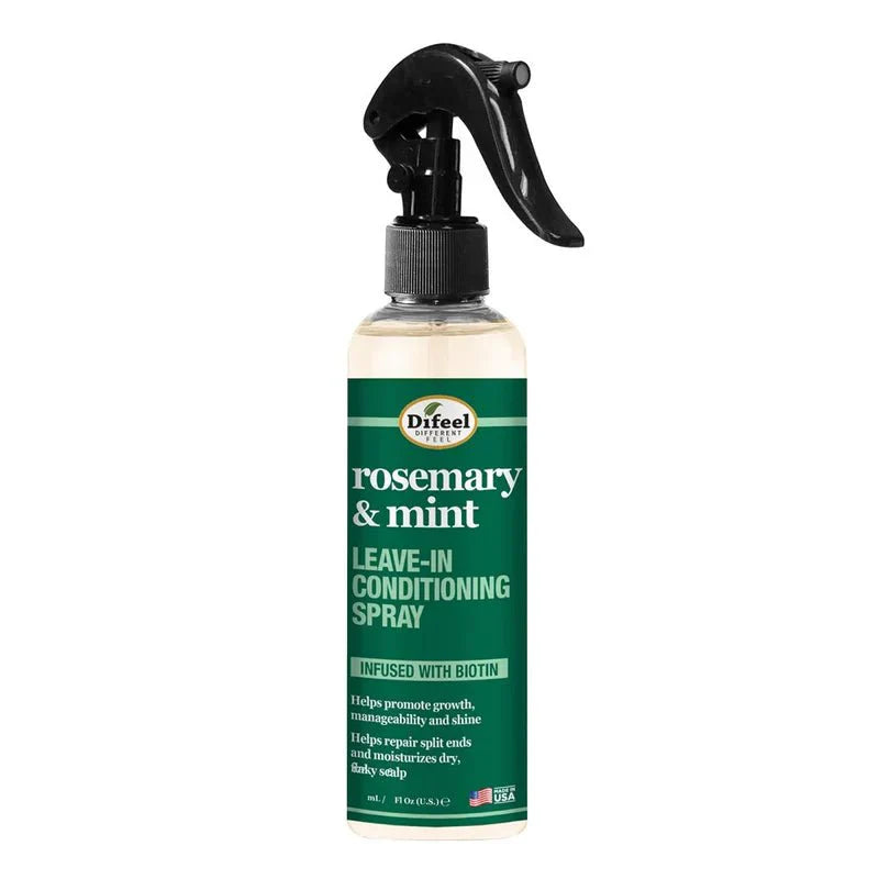 DI FEEL ROSEMARY & MINT LEAVE IN CONDITIONING SPRAY 6OZ
