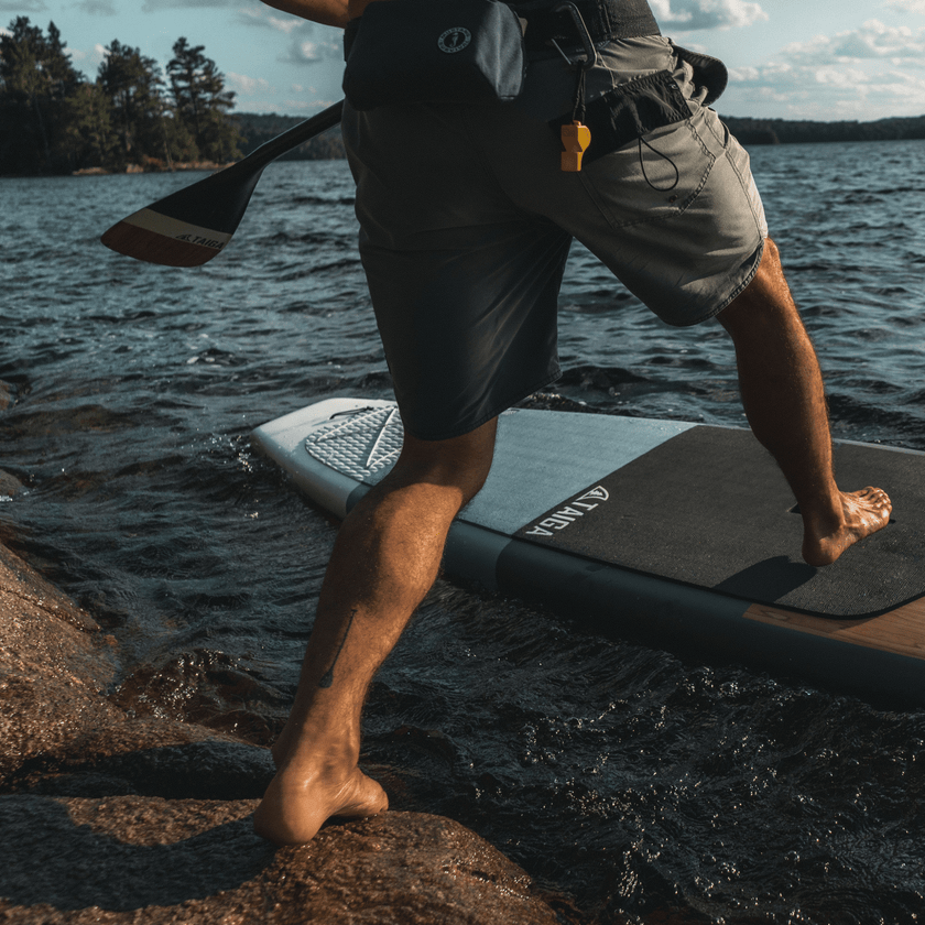 DIAMOND PADDLE - WOOD CARBON 12k - Fix 1 piece