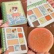 Diary Notebook Best Six color Eyeshadow Palette