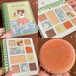 Diary Notebook Best Six color Eyeshadow Palette