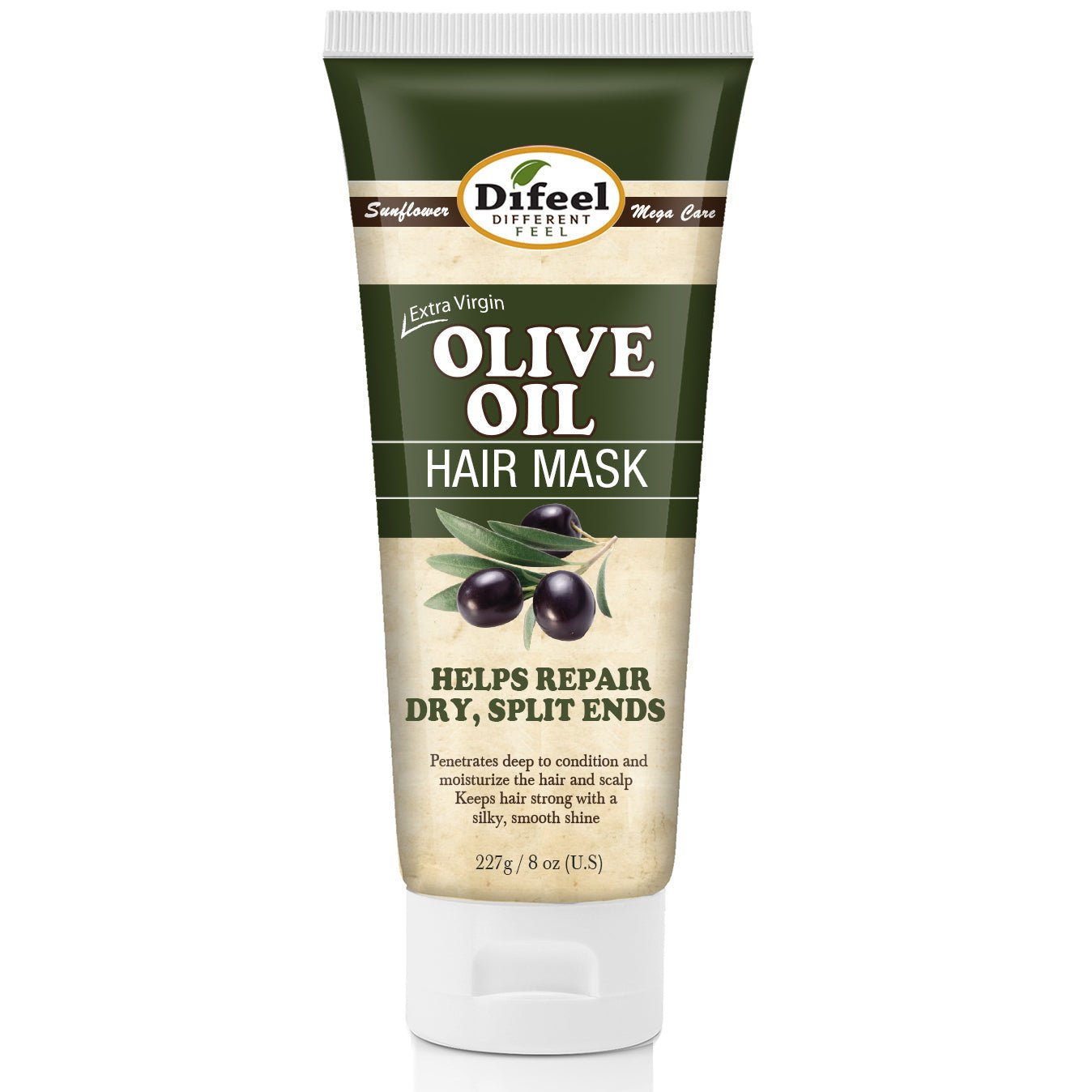 DIFEEL Extra Virgin Olive Oil Hair Mask 8OZ