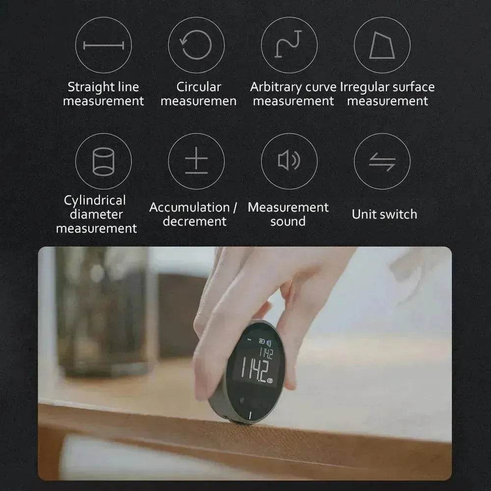 Digital Distance Measuring Instrument Electronic Measuring Ruler Tape Measure High Definition Digital LCD High Precision Electronic Measuring Ruler Tool