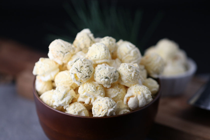 Dill Pickle Popcorn