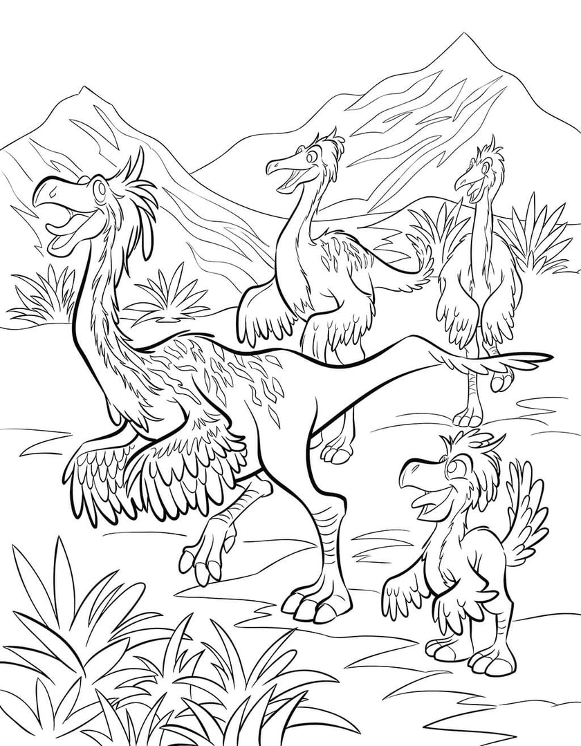Dinosaur Coloring Book (Spiral Edition)