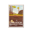 Dinosaur Alberta Provincial Park Postcard, Canada Parks