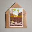 Dinosaur Alberta Provincial Park Postcard, Canada Parks