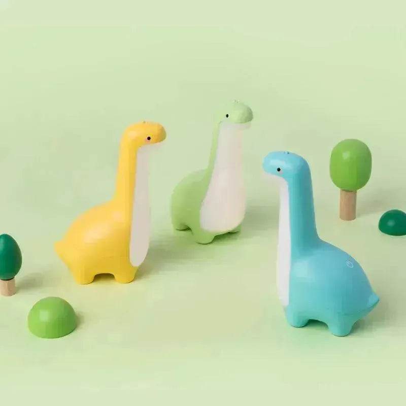 Dinosaur Night Light Cute Children's Night Light Eye Protection Bedside Timing Lamp USB Charging Room Decoration Children's Gift