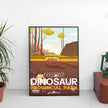 Dinosaur Provincial Park 'Explored' Poster, Canada Parks