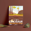 Dinosaur Provincial Park 'Explored' Poster, Canada Parks