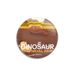 Dinosaur Provincial Park of Alberta Pinback Button, Canada Parks