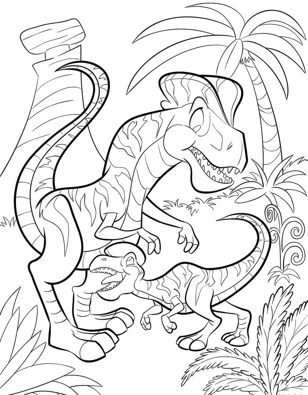 Dinosaur Coloring Book (Spiral Edition)