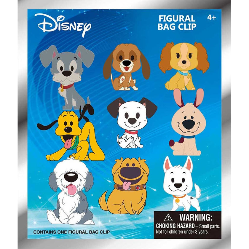 Disney Dogs Series 62 Mystery 3D Foam Bag Clip