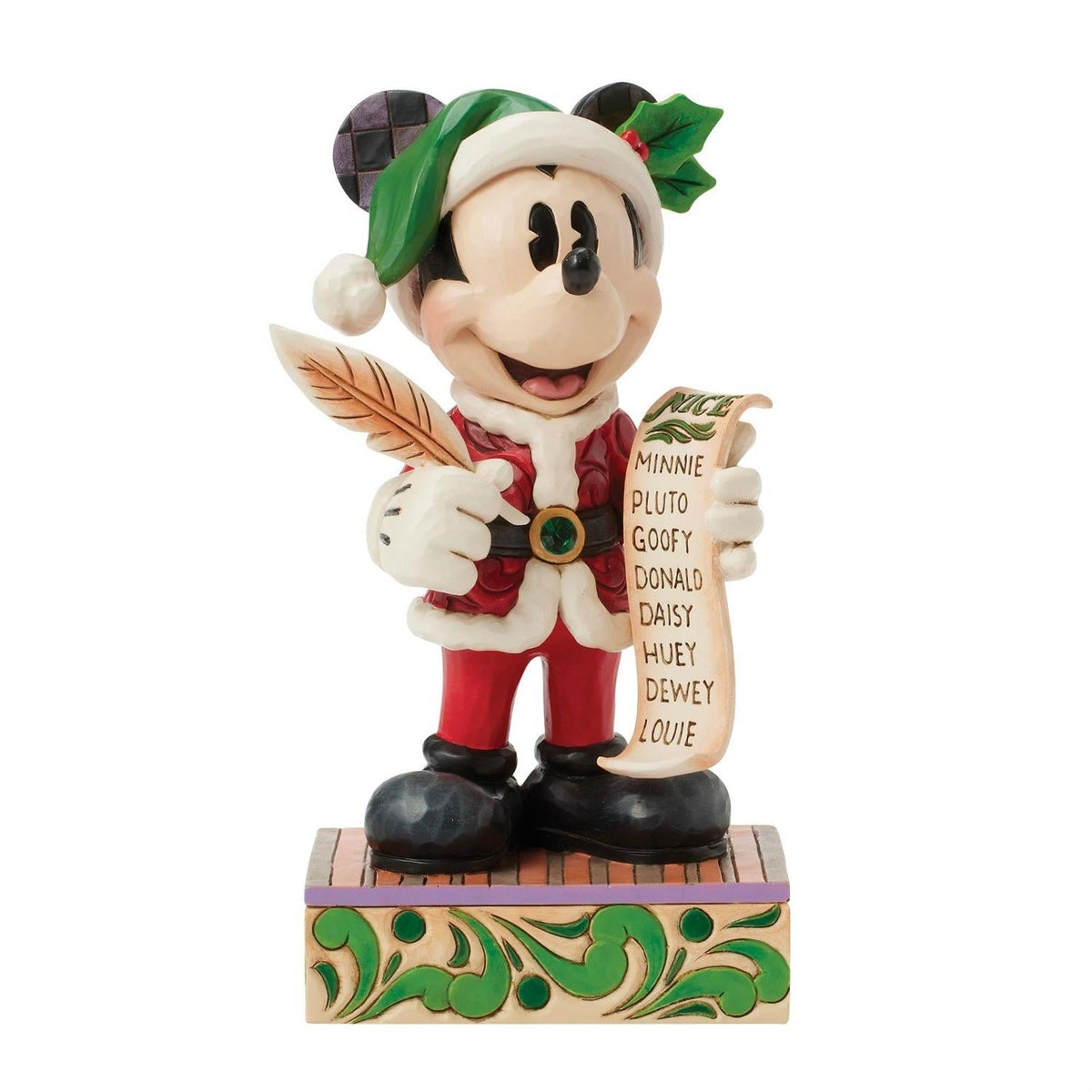 Disney Santa Mickey Mouse with List 