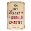 Disney Winnie the Pooh - Braver, Stronger... Die Cut Metal Sign