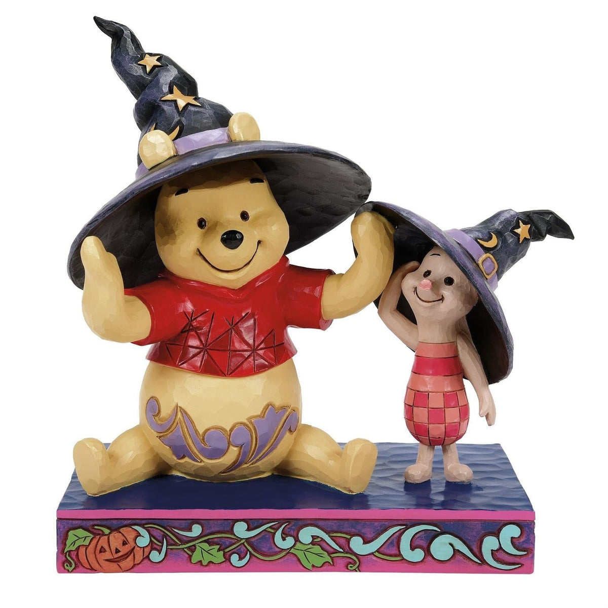 Disney Winnie the Pooh - Pooh & Piglet Witch Hats 