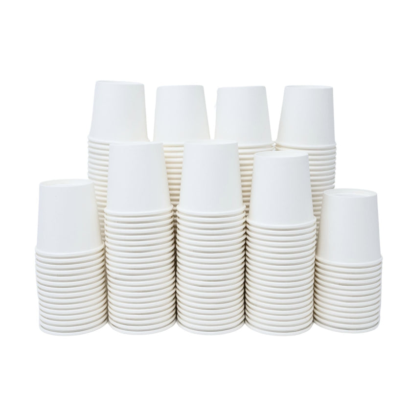 Disposable Paper Cups - 2 sizes - 1000/pk
