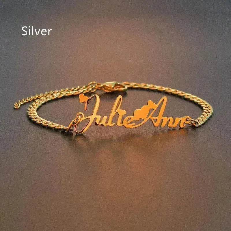 DIY Personalized Custom Stainless Steel Name Jewelry