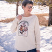 Watercolor Prairie Lily Premium Women's Sweatshirt | Saskatchewan Apparel