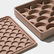3-in-1 fish scale slow feeder bowl - fig