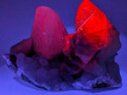 Dogtooth Calcite with Dendritic Inclusions and Sugar Sphalerite – Fujian, China