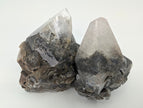 Dogtooth Calcite with Dendritic Inclusions and Sugar Sphalerite – Fujian, China