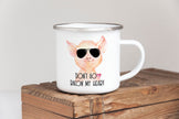 Don't go BACON my heart camper mug