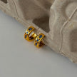 Double Marquise Ocean Huggies