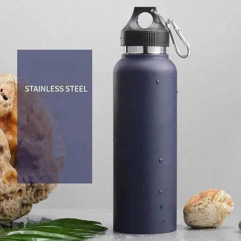 Double vacuum stainless steel vacuum flask