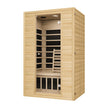 Blisspod, Vienna, Far Infrared Sauna Canadian Hemlock Very Low EMF Sauna, 7 Heaters – 3 Persons