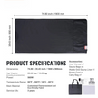 Portable Far Infrared Sauna Blanket for Home, Adjustable Heat and Timer, 75 x 35 in