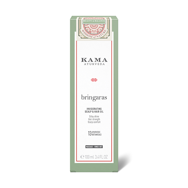 Huile de soin capillaire intensive Bringadi de Kama Ayurveda