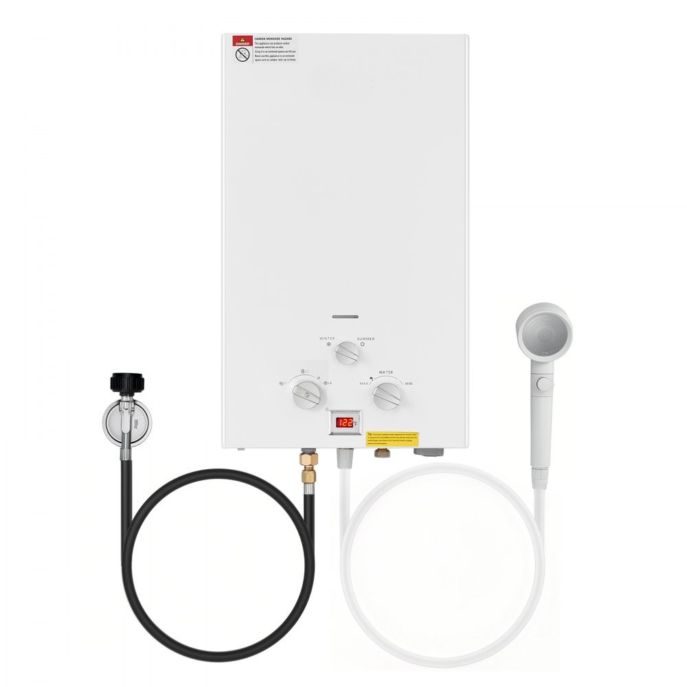 Portable Propane Water Heater 10L Tankless with Accessory Regulator