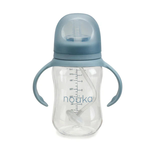 Transitional Sippy/Weighted Straw Cup | noüka | Wave