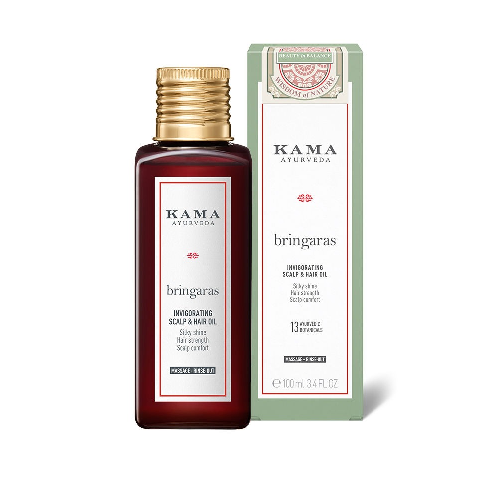 Huile de soin capillaire intensive Bringadi de Kama Ayurveda