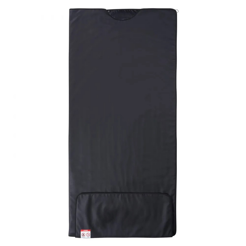 Portable Far Infrared Sauna Blanket for Home, Adjustable Heat and Timer, 75 x 35 in