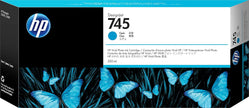 HP 745 (F9K03A) 300mL Cyan Original Ink Cartridge
