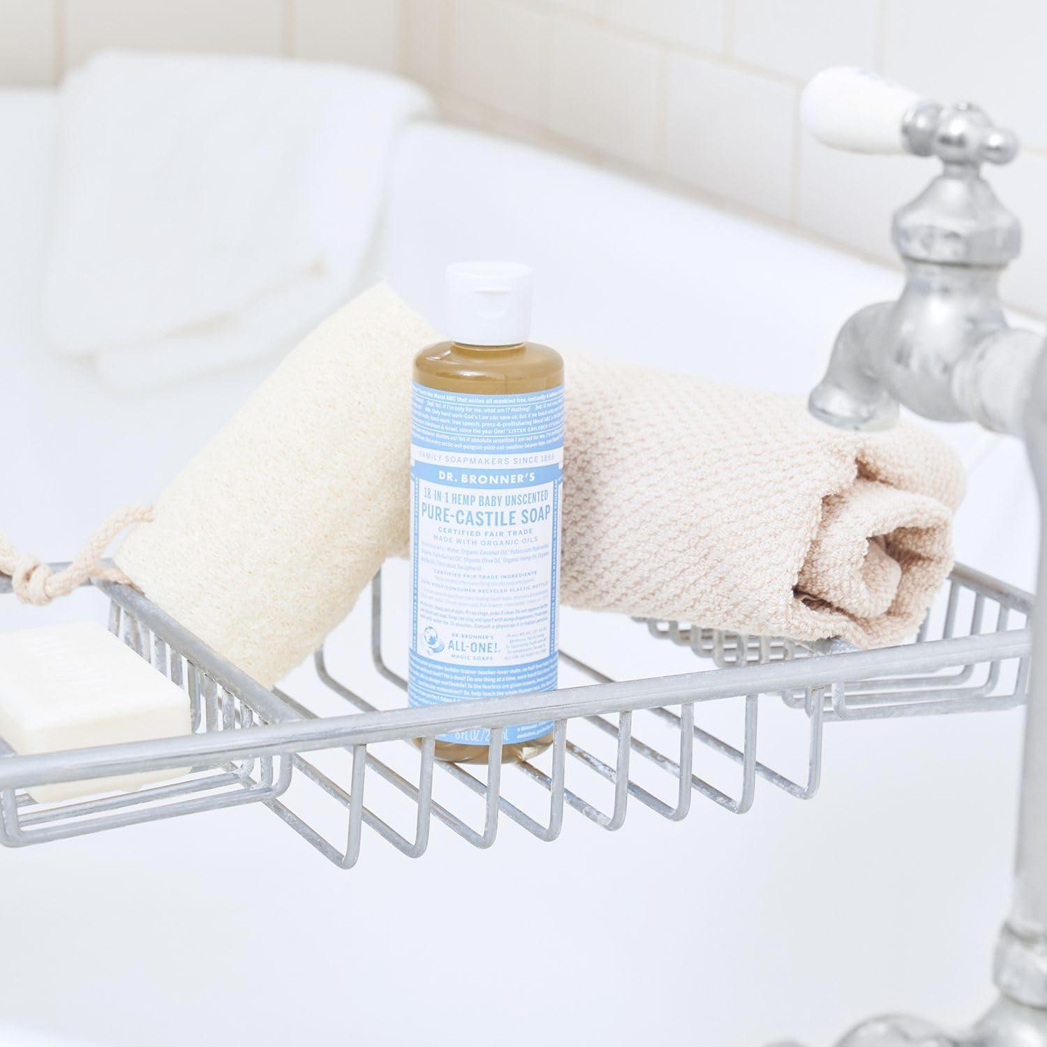 Dr. Bronner's Magic Soap Baby-Unscented Pure-Castile Soap 473mL