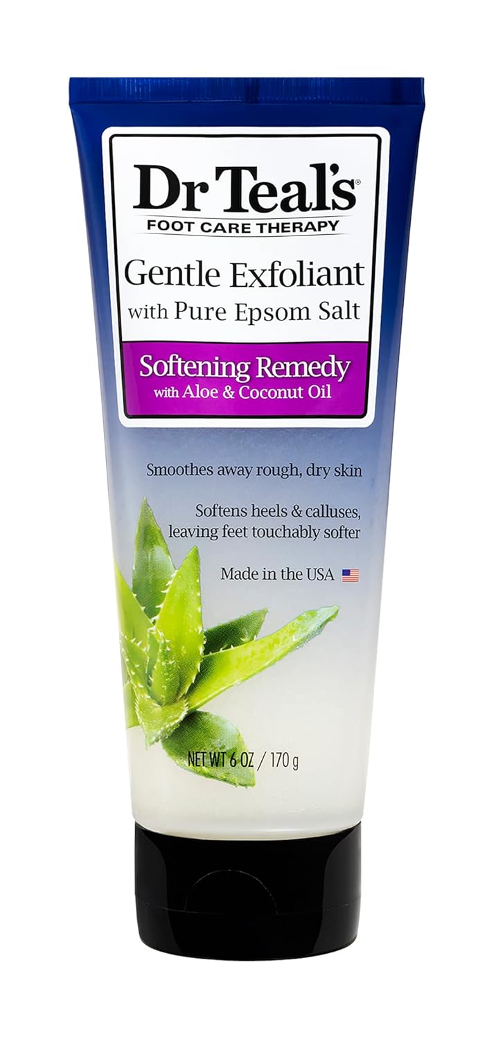 DR TEAL'S GENTLE EXFOLIANT SOFTENING REMEDY 6OZ