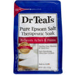 DR TEAL'S Pure Epsom Salt Therapeutic Soaking Solution, Unscented 6lb