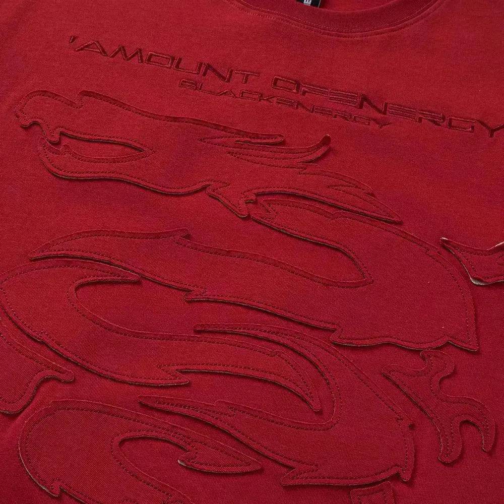 Dragon Paste Cloth Embroidery Short Sleeve