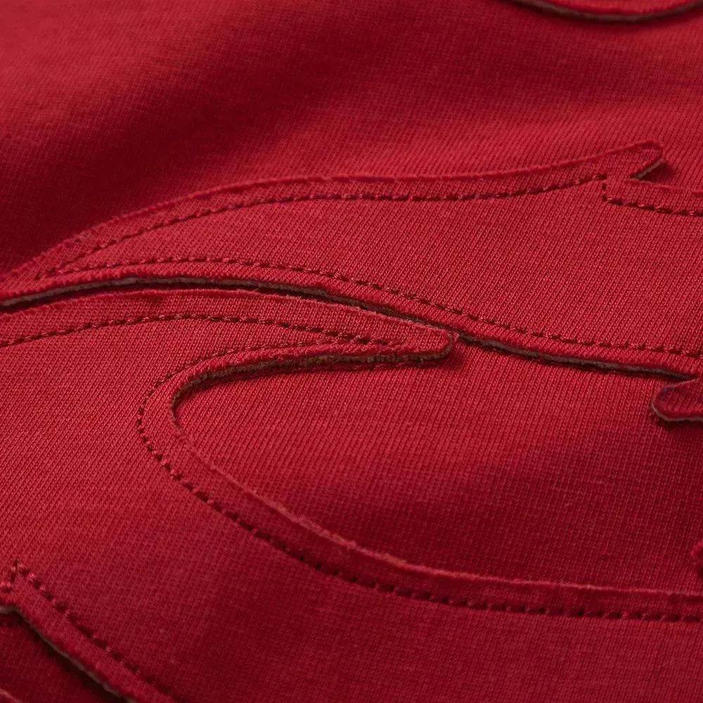 Dragon Paste Cloth Embroidery Short Sleeve