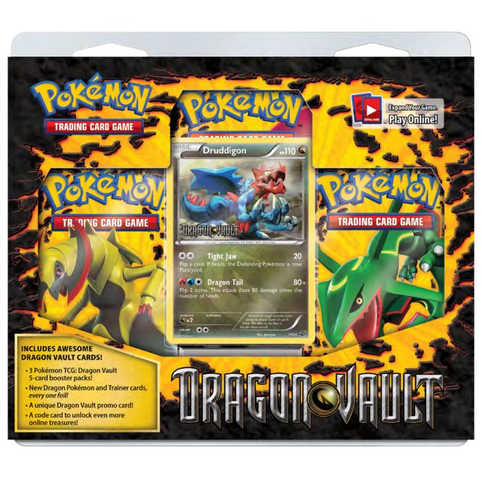 Pokémon TCG - Black and White - Dragon Vault - 3 Packs Blister