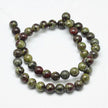 Dragon Bloodstone Gemstone Beads
