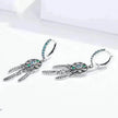 Dream Catcher Dangle Drop Butterfly Chandelier Earrings