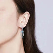 Dream Catcher Dangle Drop Butterfly Chandelier Earrings