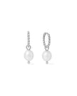 Dreamy Pearl Hoops