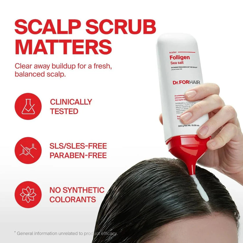 Dr.FORHAIR Folligen Sea Salt Scaler 300ml