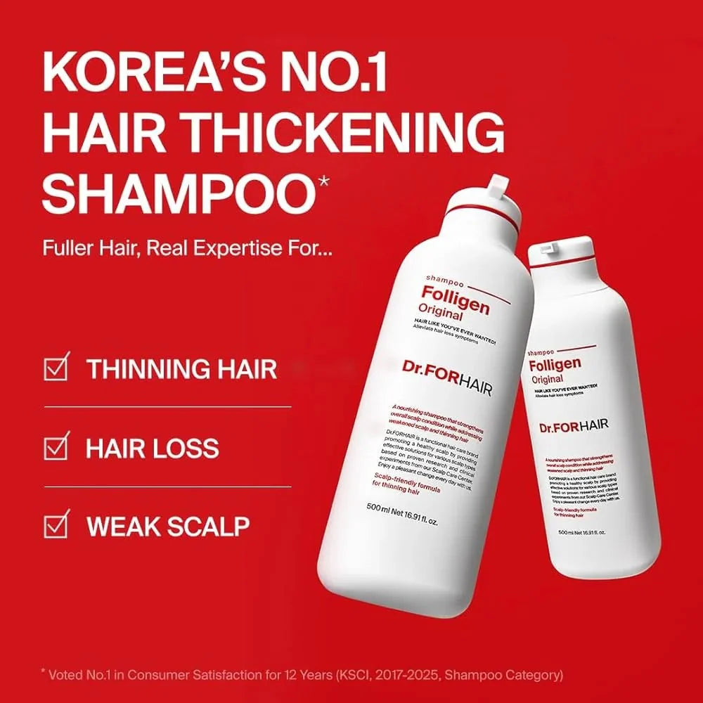 Dr.FORHAIR Folligen Shampoo 500ml