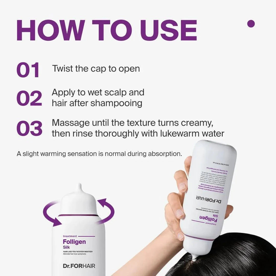 Dr.FORHAIR Folligen Silk Treatment 300ml